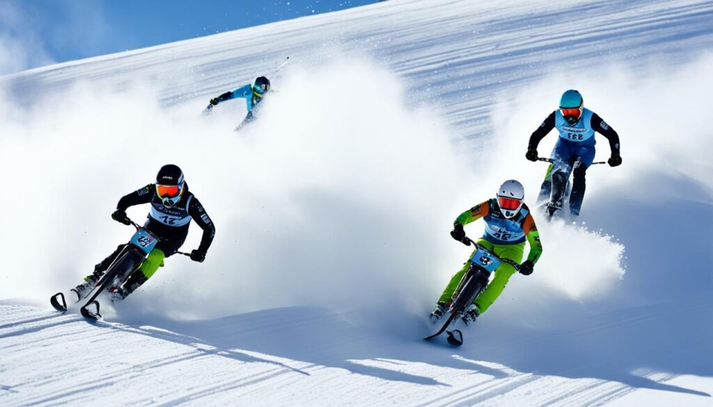 Tngnt Ski Bikes competitive racing Tngnt Ski Bikes competitive racing