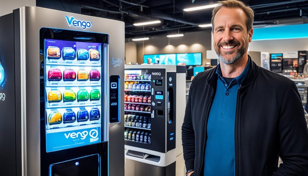 Vengo vending machine founder Brian Shimmerlik