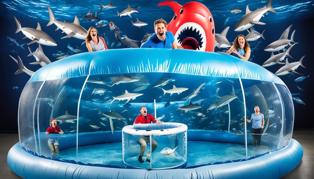 Inflatable Shark Tank