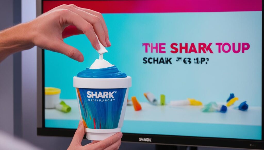 touch up cup on TV