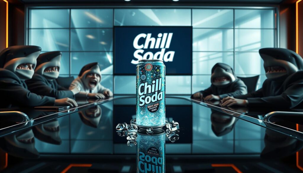 Shark Tank reaction to Chill Soda Shark Tank reaction to Chill Soda