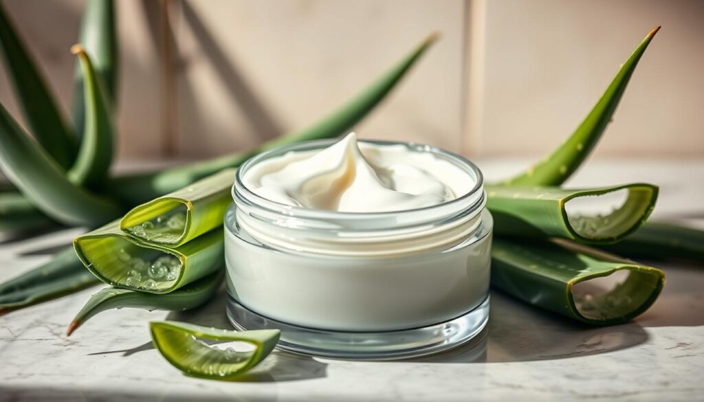 aloe-infused shaving cream aloe-infused shaving cream