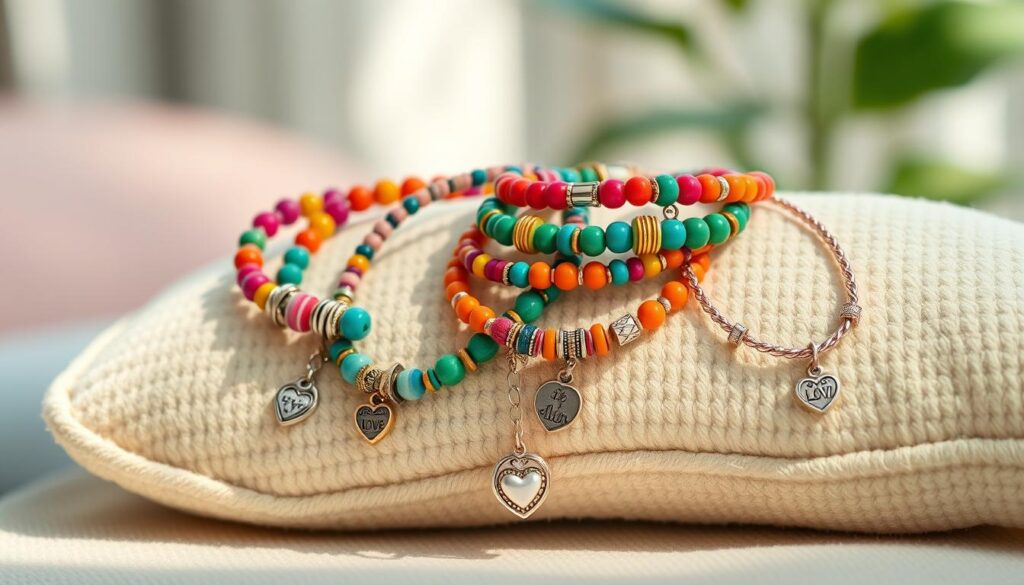 Love Is Project bracelets