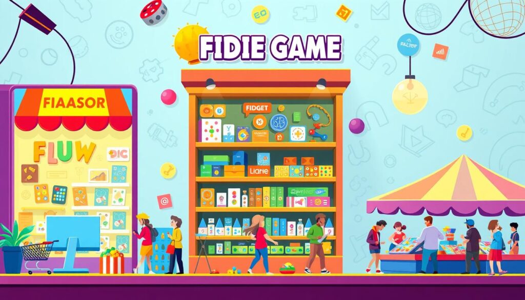 The Fidget Game's Sales Channels