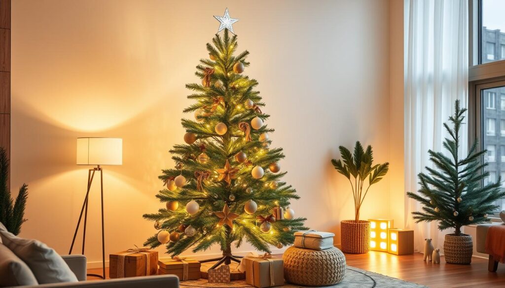 Eco-friendly modern Christmas tree